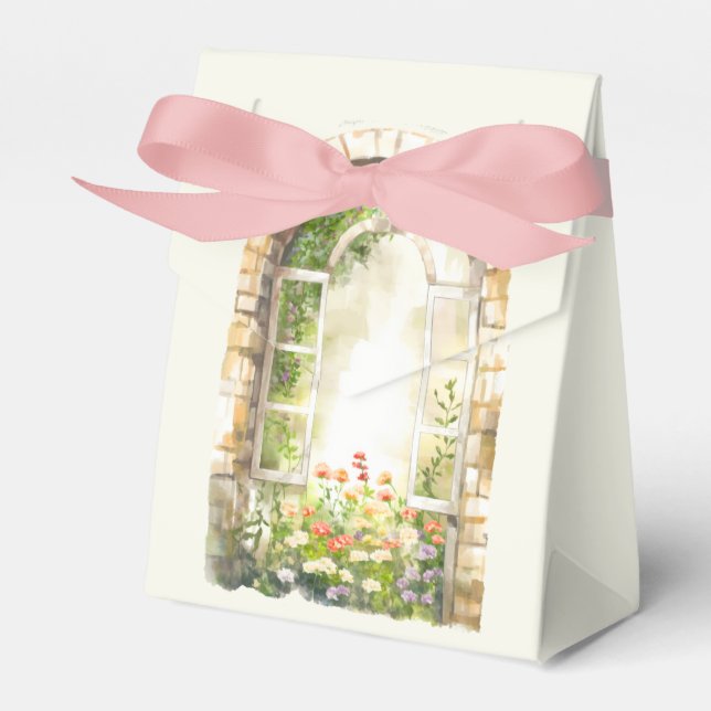 Ballotins Affichage floral de la fenêtre en arc (Verso)