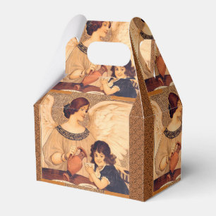 Ballotins Affiche Antique d'Ange au Chocolat Français : Art