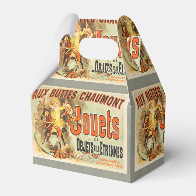 Ballotins Affiche Vintage Jouets Amis Joets Français (Verso)