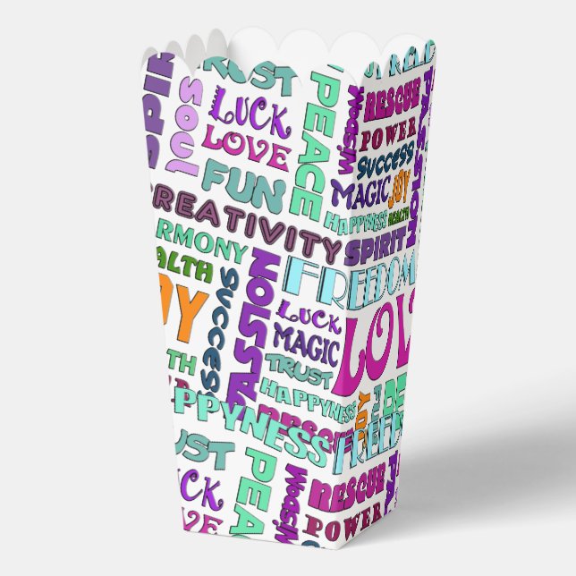 Ballotins Affirmations de vie - mots positifs 2 (Verso)