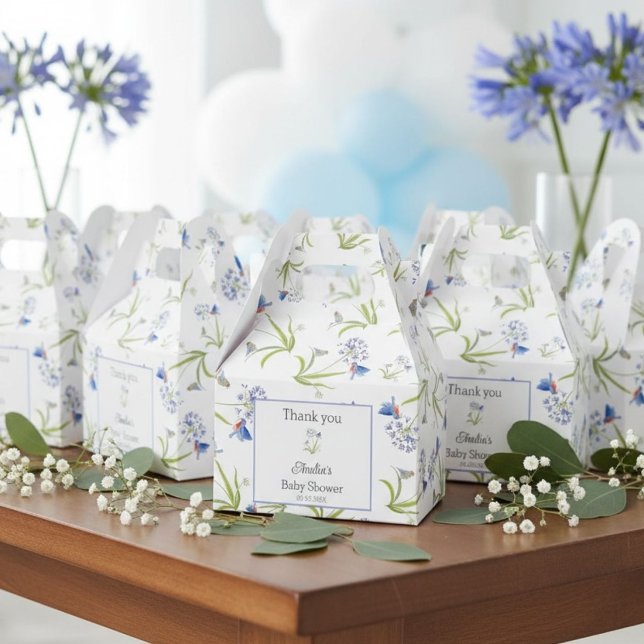 Ballotins African Lily with Bluebird Mother and Baby (Créateur téléchargé)