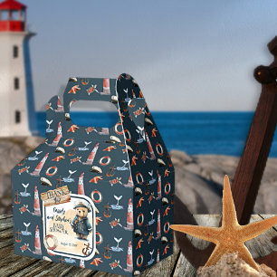 Ballotins Ahoy, C'est un garçon Baby shower Nautique Teddy B