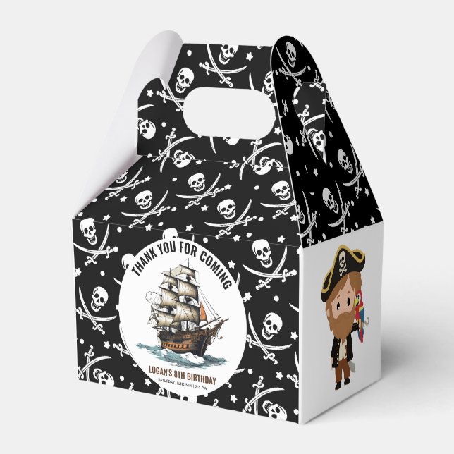 Ballotins Ahoy ! Pirate Ship 8e anniversaire (Verso)