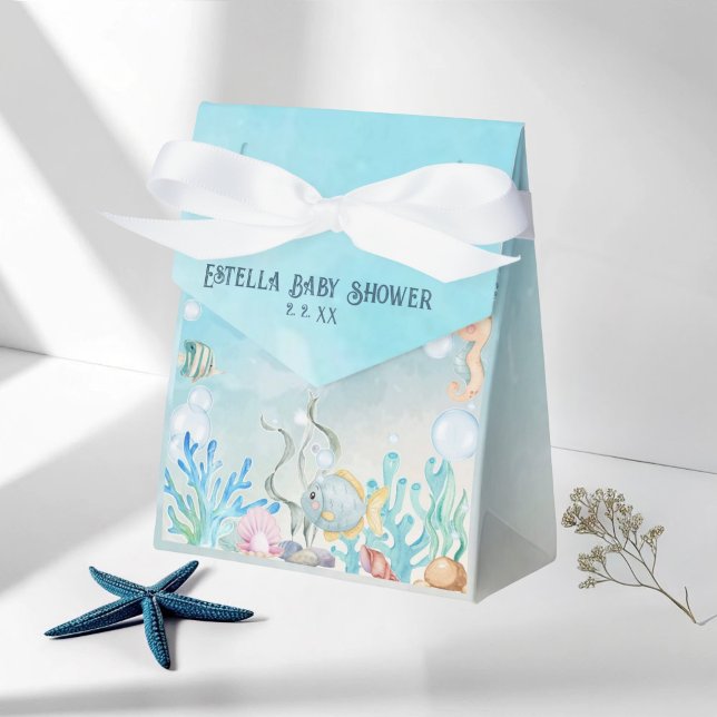 Ballotins Ahoy ! Sous le Baby shower bleu de la mer (Créateur téléchargé)