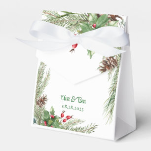 Ballotins Aiguilles de pin Mariage de Berry Rouge