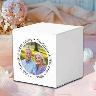 Ballotins Ajoutez votre propre photo de couple 55e anniversa