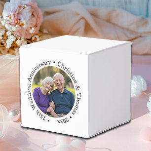 Ballotins Ajoutez votre propre photo de couple 75e anniversa