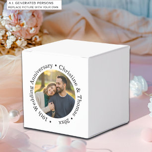 Ballotins Ajoutez votre propre photo de couple pour vos 10 a