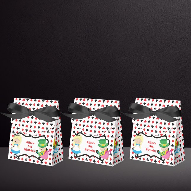 Ballotins Alice au pays des merveilles Anniversaire de enfan (Créateur téléchargé)