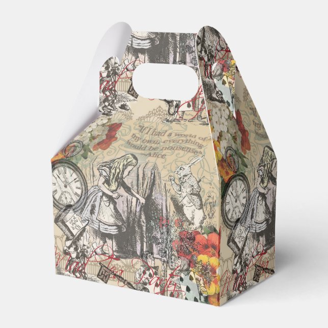 Ballotins Alice au pays des merveilles Rideau Art classique (Verso)