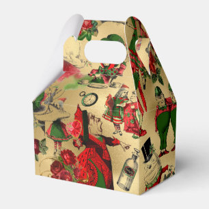 Ballotins Alice au pays des merveilles Vintage Christmas Gol