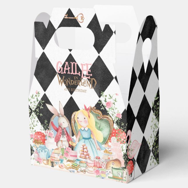 Ballotins Alice Aventures dans Woderland Anniversaire Tea Pa (Ouvert)