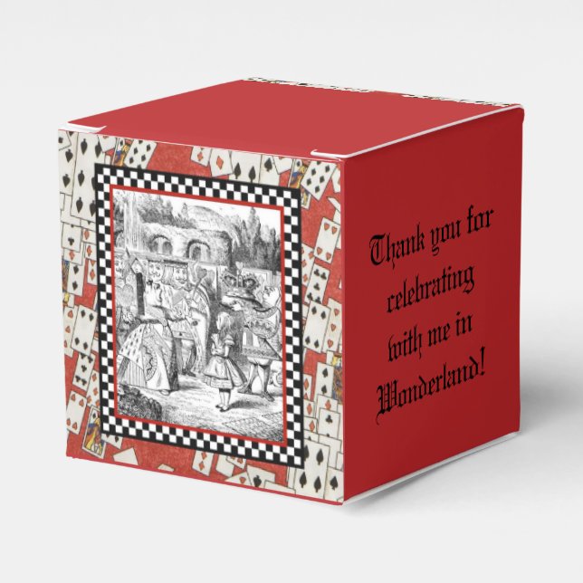 Ballotins Alice dans la cour de la reine 1 (Verso)