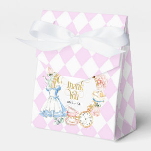Ballotins Alice tea party merveilleuse anniversaire violet