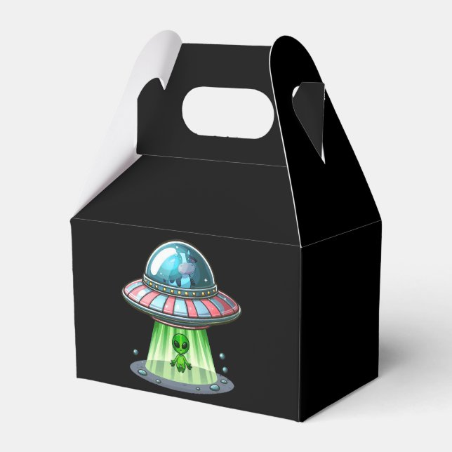 Ballotins Alien enlevant une vache (Verso)