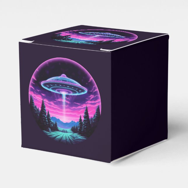 Ballotins Alien vaisseau spatial rétro futuriste (Verso)
