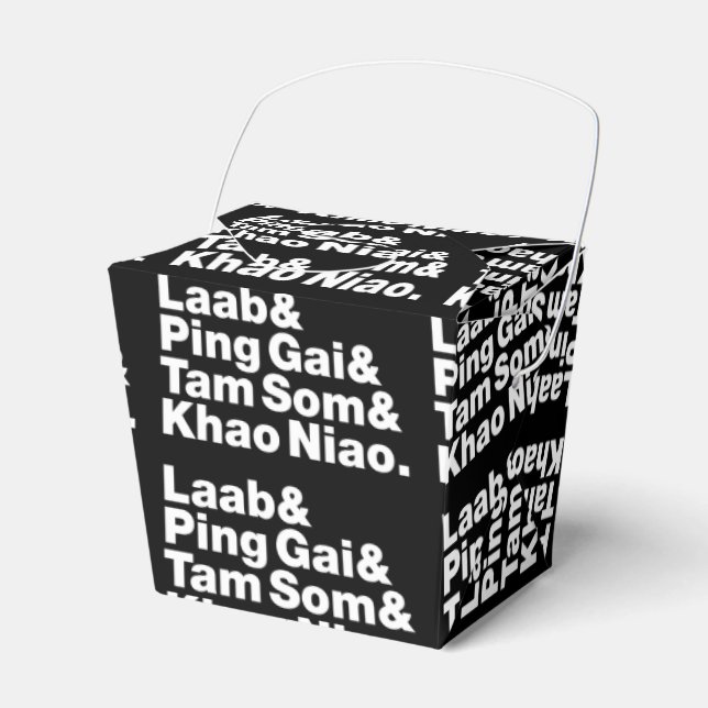 Ballotins Alimentation de la rue laotienne (Verso)