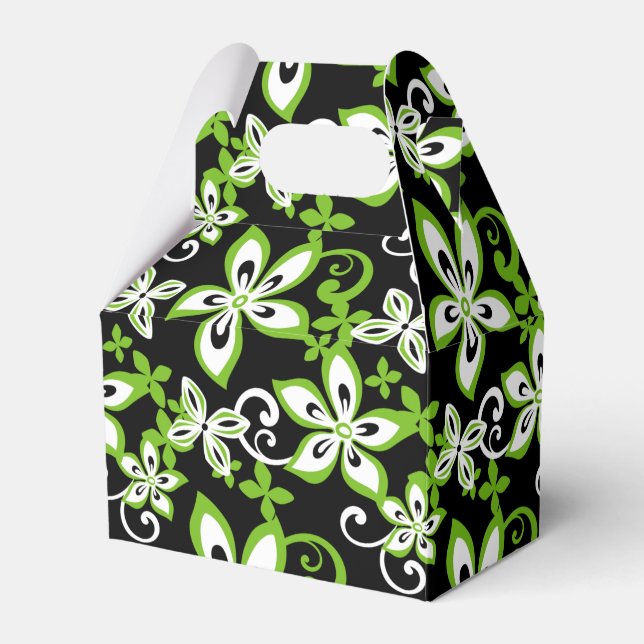 BALLOTINS ALOHA HAWAII (NOIR/LIME) (Verso)