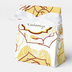 Ballotins Amitié et joie Roses Jaunes Ballotin de tente