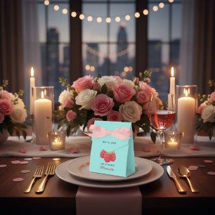 Ballotins Amour et Remerciements Framboise Personnalisé