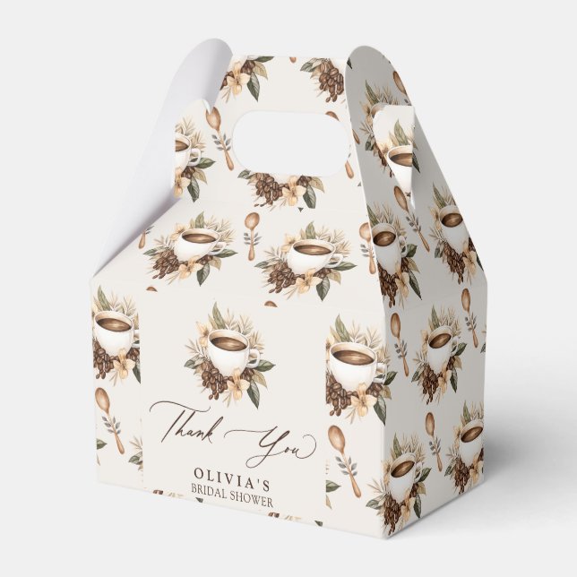 Ballotins Amour Floral se Prépare Remerciement pour la Fête  (Verso)