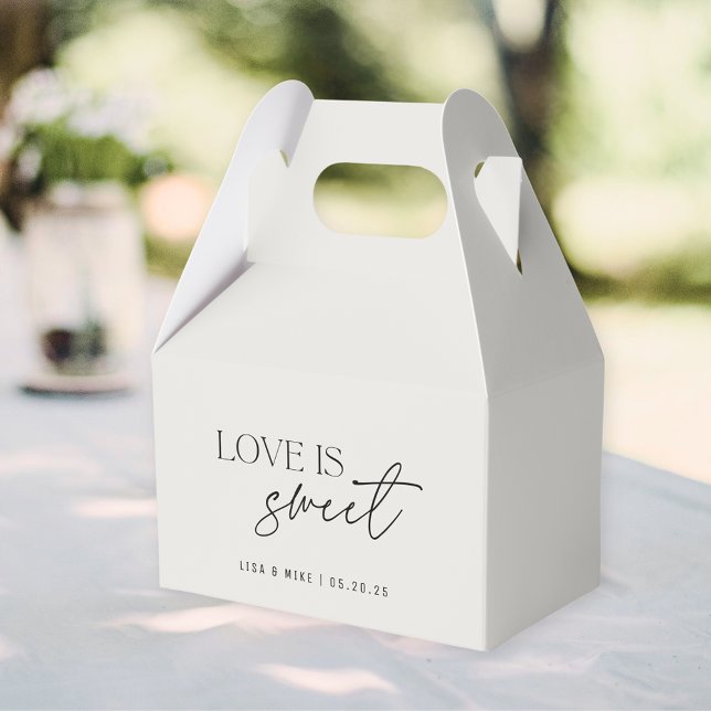 Ballotins Amour Moderne Beige est Doux Mariage (Créateur téléchargé)