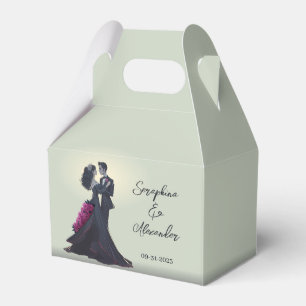 Ballotins Amoureux Gothiques Romantiques Minimaliste Élégant