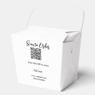Ballotins Analyser pour commander analyser le code QR ajoute