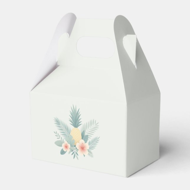 Ballotins Ananas floral & Hawaiian (Verso)