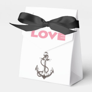 Ballotins Ancre de navire nautique rose amour cadeau de mari