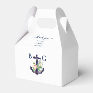 Ballotins Ancre Floral Nautical Summer Mariage