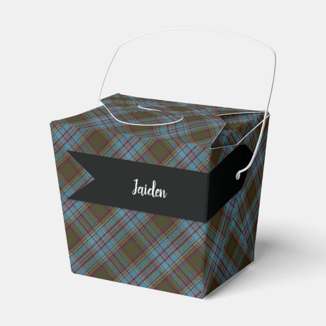 Ballotins Anderson Clan Tartan Plaid Motif écossais (Verso)