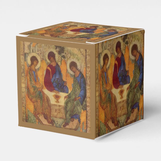 Ballotins Anges de la Trinité à Mamré Boîte de faveur (Verso)