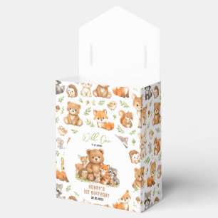 Ballotins Animaux de la forêt et des bois Wild One 1er Anniv