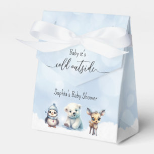 Ballotins Animaux d'hiver Froid hors Baby shower