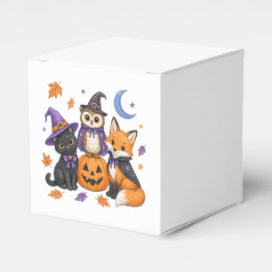 Ballotins Animaux mignons d'Halloween - Sorcière Chat noir H