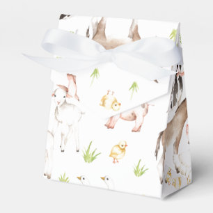 Ballotins Animaux tirés par la main d'aquarelle à la ferme