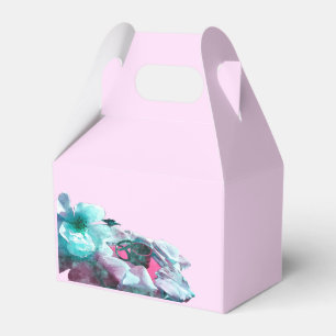 Ballotins Anneaux avec pétales de rose blanche