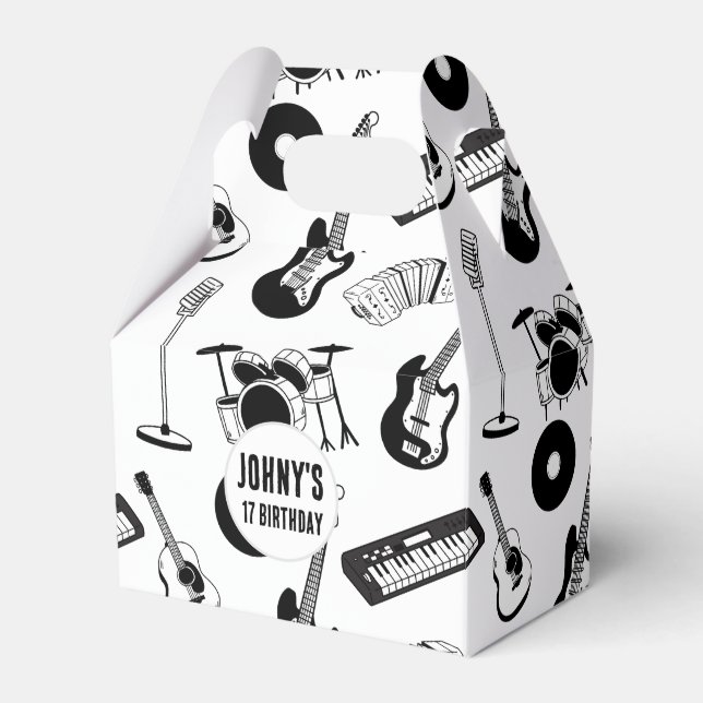 Ballotins Annianniversaire des instruments de musique (Verso)