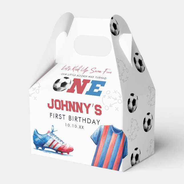 Ballotins Anniversaire 1 an Football Sport (Verso)