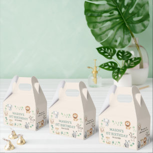Ballotins Anniversaire Animaux de Safari Jungle Sauvage
