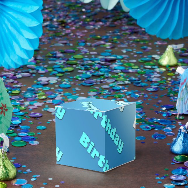Ballotins Anniversaire (bleu clair) (Fête)