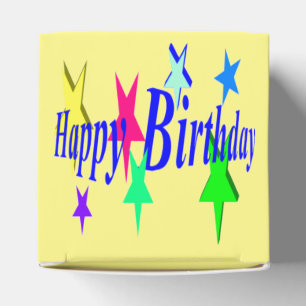 Ballotins Anniversaire coloré