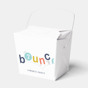 Ballotins Anniversaire Coloré Enfantin avec Bounce