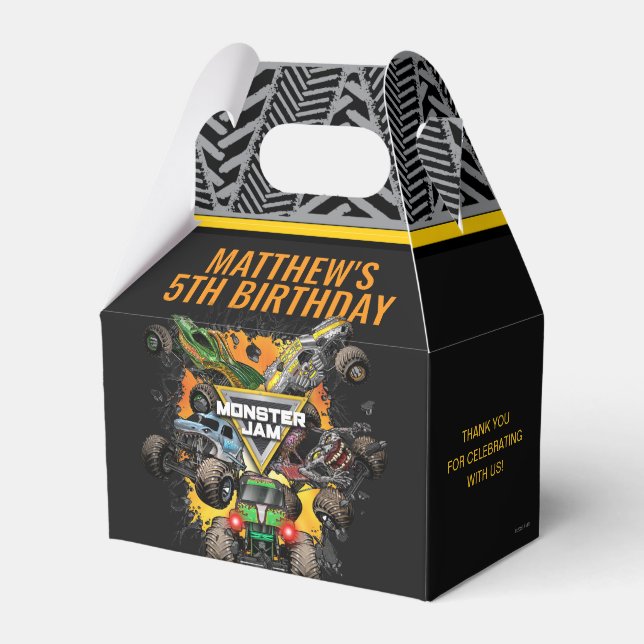 Ballotins Anniversaire de Camions Monster Jam (Verso)