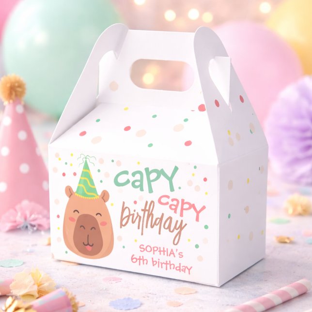 Ballotins Anniversaire de capybara (Créateur téléchargé)