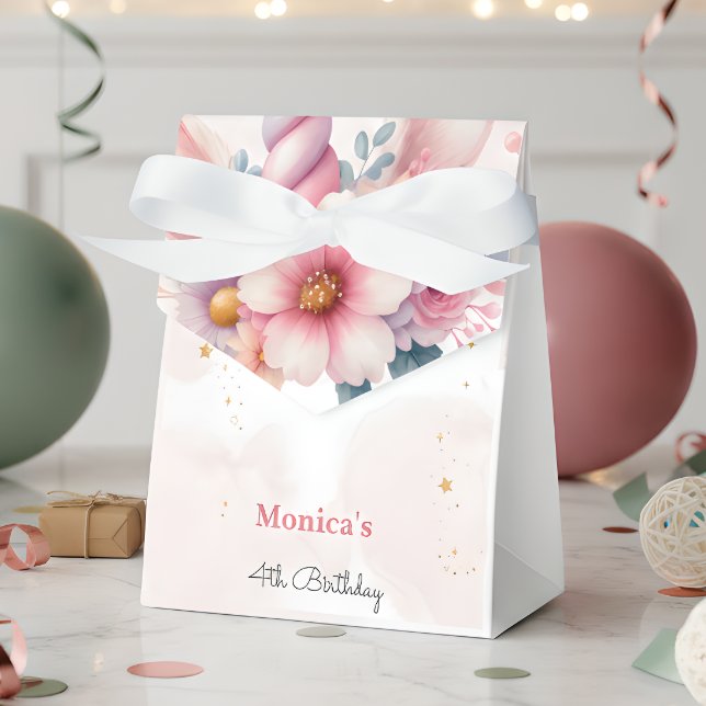 Ballotins Anniversaire de enfant de corne de licorne rose ma (Créateur téléchargé)