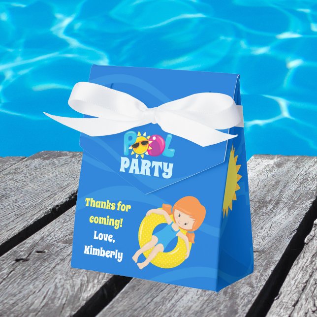 Ballotins Anniversaire de enfant de la fête de piscine migno (Créateur téléchargé)