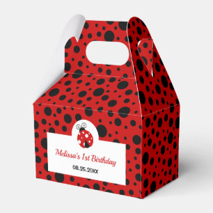 Ballotins Anniversaire de enfant Pois rouge Ladybug