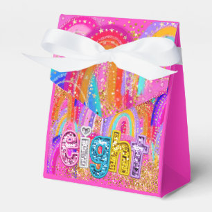 Ballotins Anniversaire de enfant Rainbow Parties scintillant